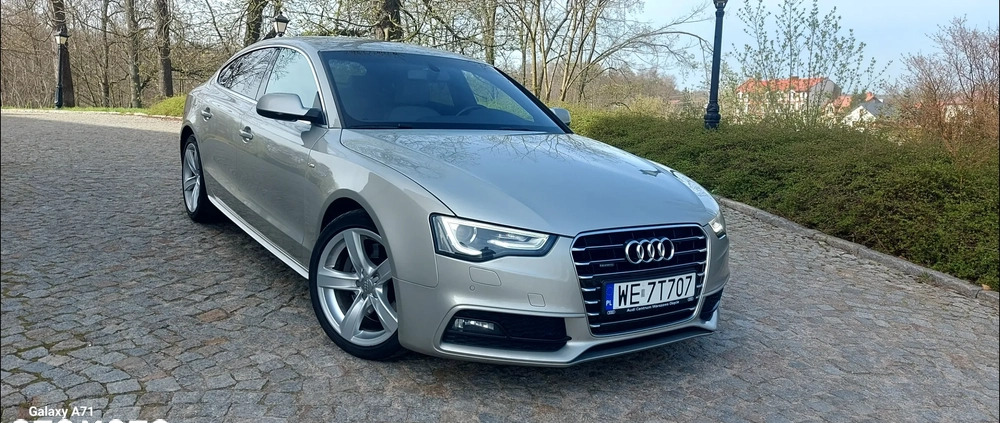 Audi A5 cena 76000 przebieg: 221750, rok produkcji 2016 z Gostynin małe 562